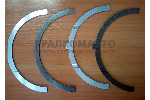 Полукольца коленвала WP12 (комплект 4 шт.) SHAANXI 612630010070+71