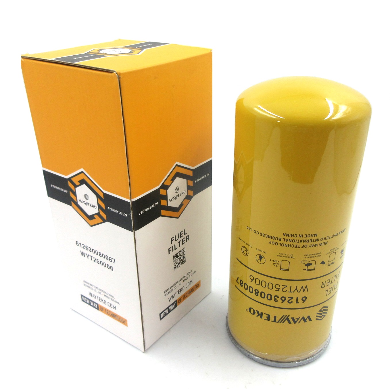Фильтр топливный Евро3 тонкой очистки (d=30) WAYTEKO PREMIUM