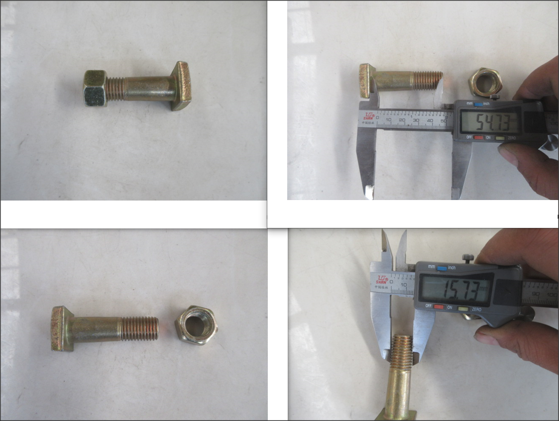 Болт крепления зуба M16*65/4043000337