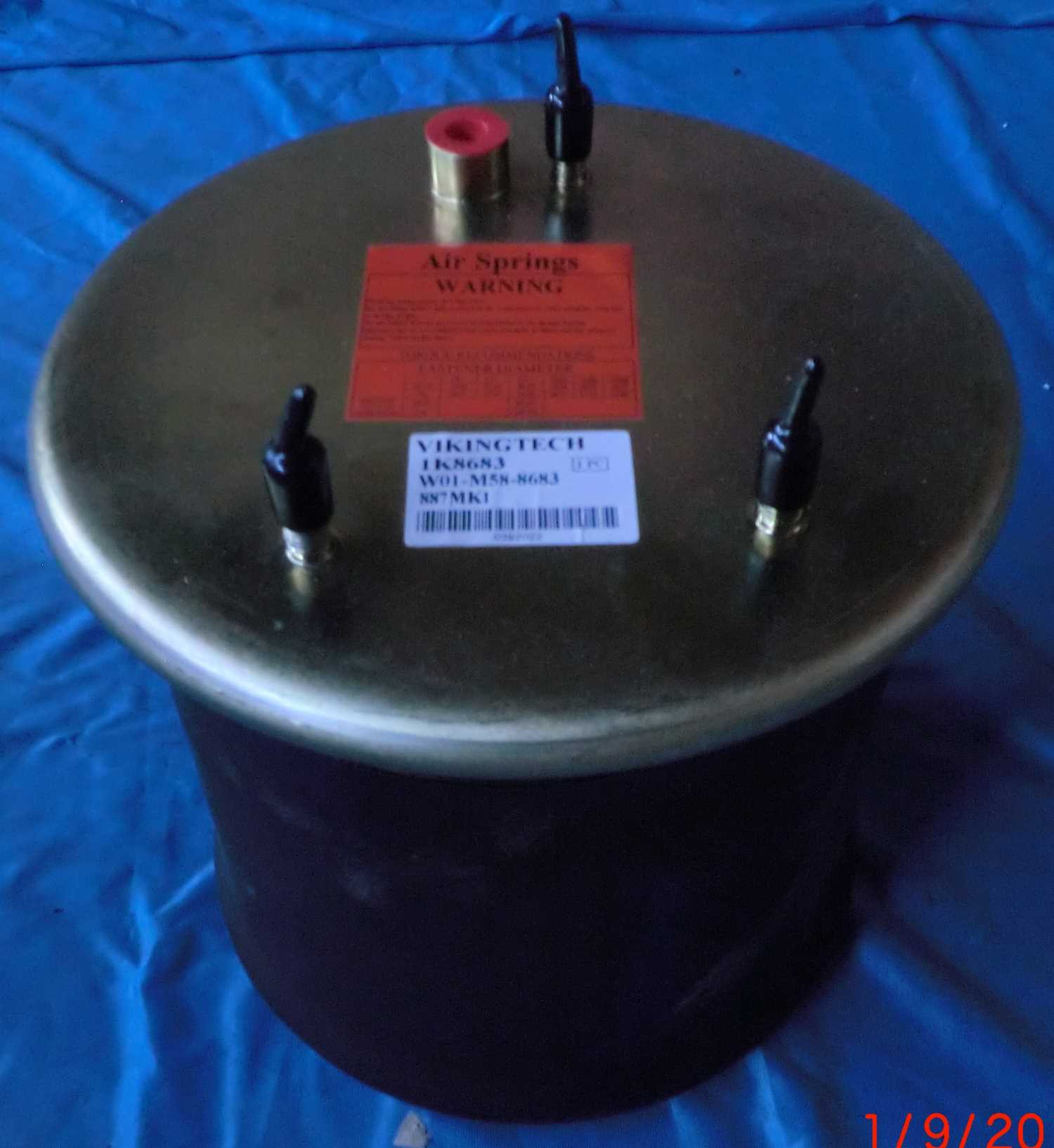 Пневмоподушка VKNTECH со стаканом DAF 887MK1/1R11-798