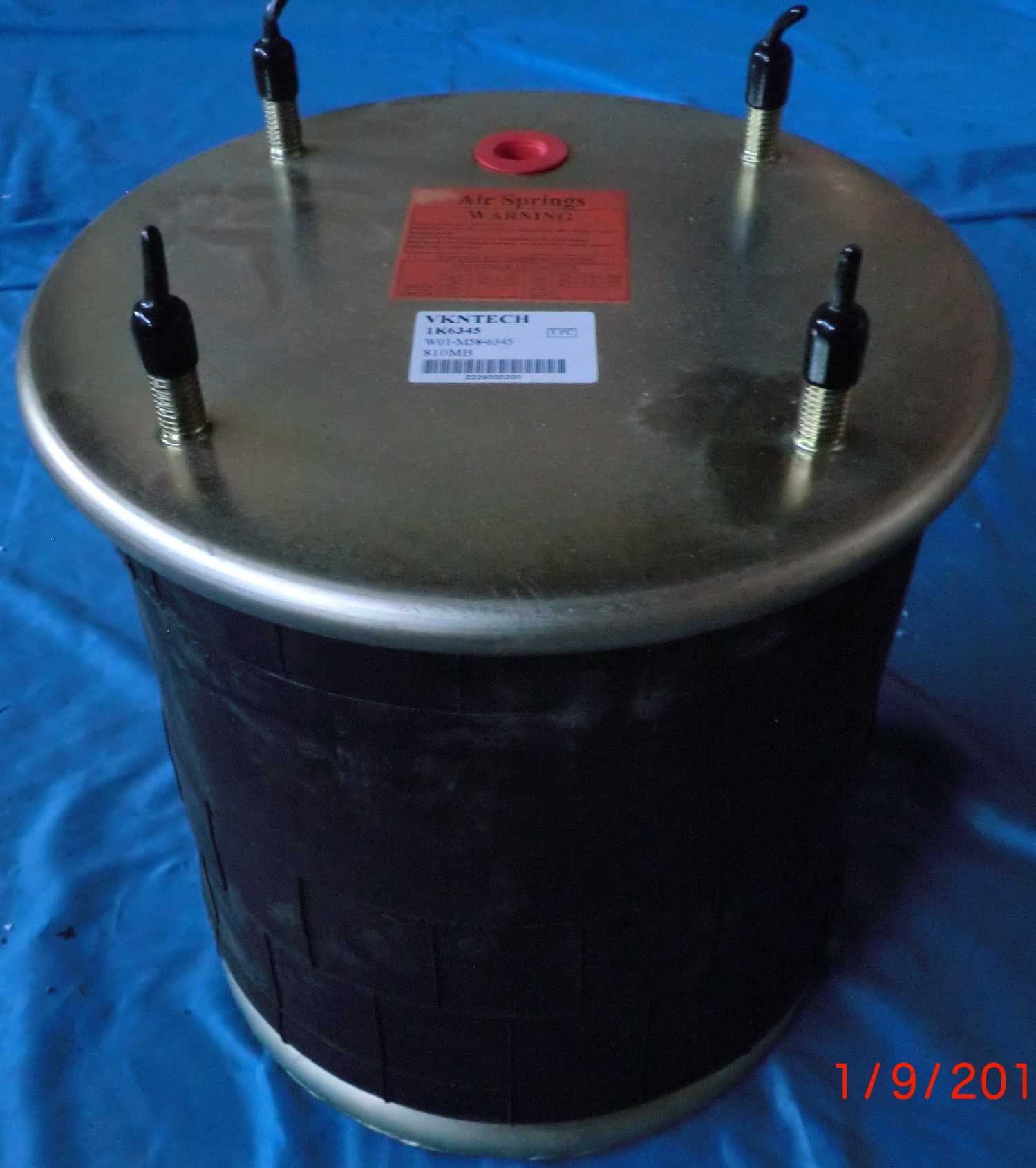 Пневмоподушка VKNTECH со стаканом SAF DAF VOLVO RENAULT ROR 810MB 1R14-059